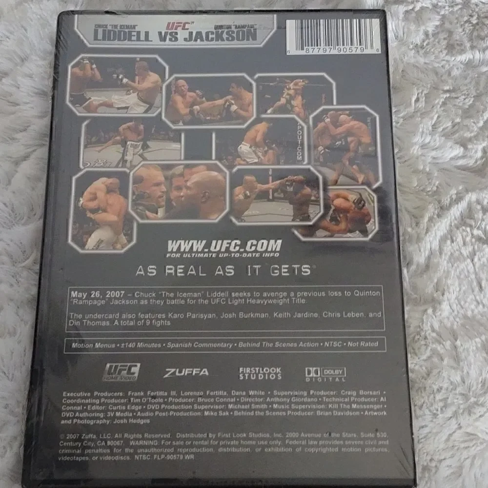 5 New UFC Ultimate Fighting Championship DVDs